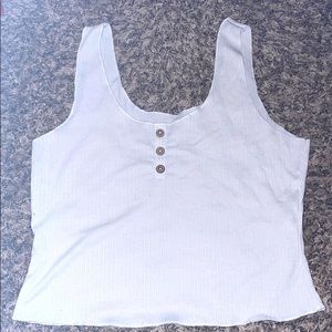 White tank top